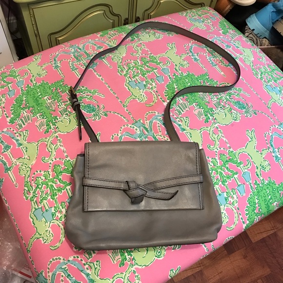 Fossil Handbags - Fossil Willow Crossbody purse in gray